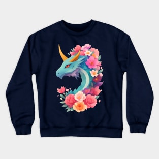 Beautiful Dragon Crewneck Sweatshirt